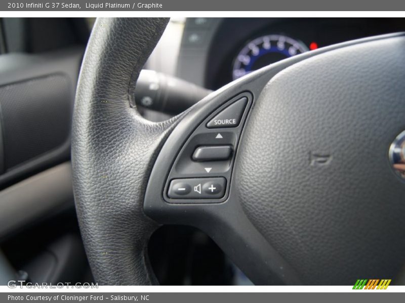 Liquid Platinum / Graphite 2010 Infiniti G 37 Sedan