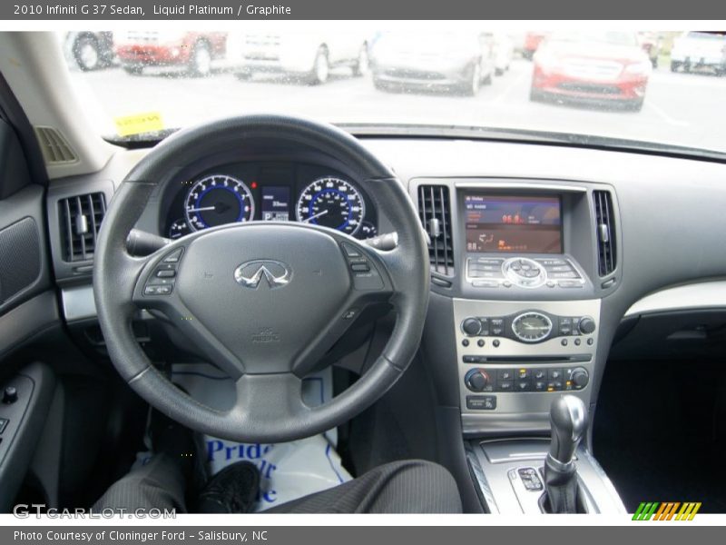 Liquid Platinum / Graphite 2010 Infiniti G 37 Sedan