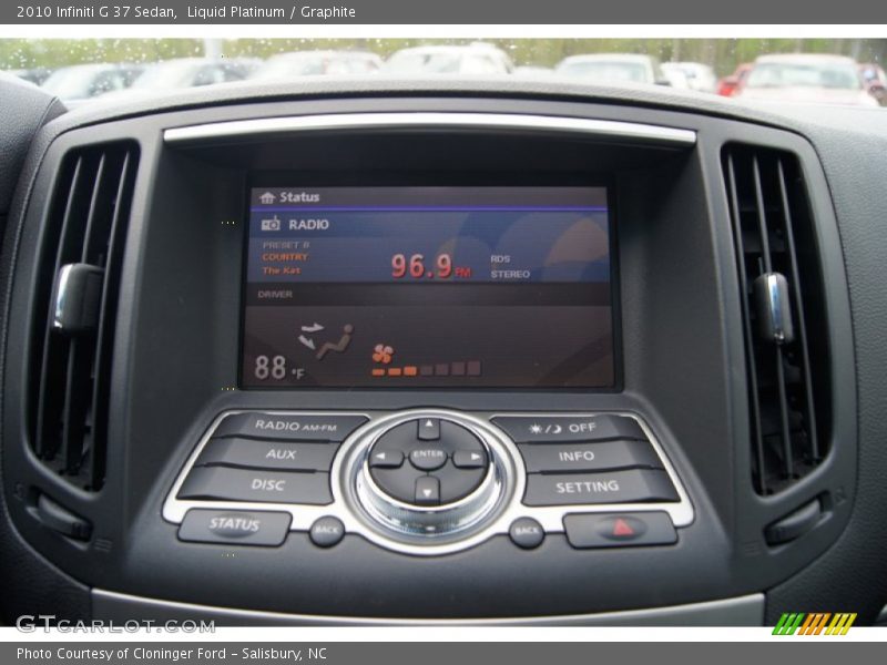 Liquid Platinum / Graphite 2010 Infiniti G 37 Sedan