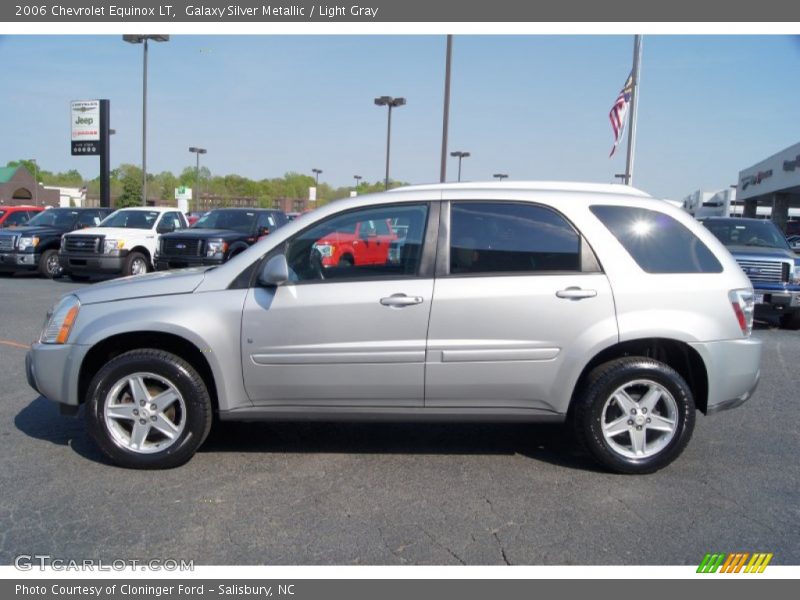Galaxy Silver Metallic / Light Gray 2006 Chevrolet Equinox LT