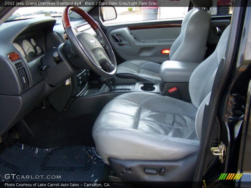  2002 Grand Cherokee Overland 4x4 Dark Slate Gray/Light Slate Gray Interior