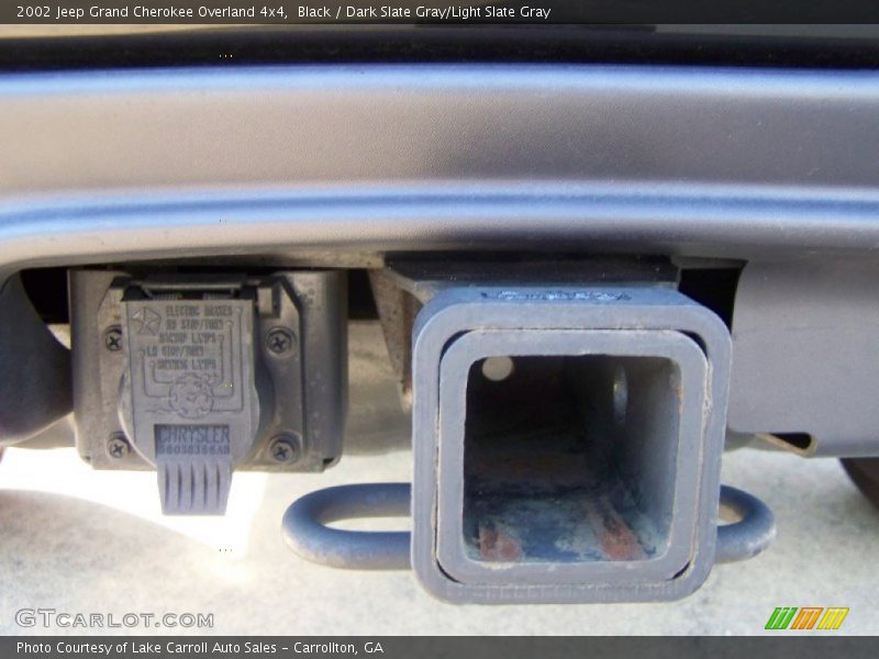 Black / Dark Slate Gray/Light Slate Gray 2002 Jeep Grand Cherokee Overland 4x4