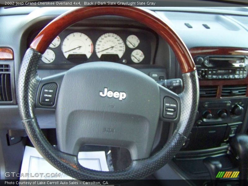  2002 Grand Cherokee Overland 4x4 Steering Wheel