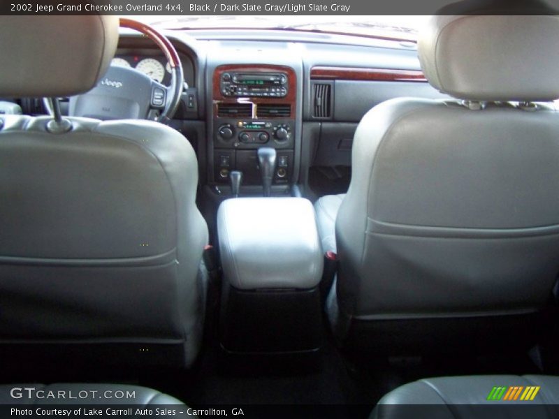 Black / Dark Slate Gray/Light Slate Gray 2002 Jeep Grand Cherokee Overland 4x4