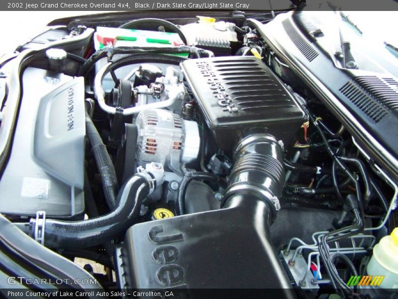  2002 Grand Cherokee Overland 4x4 Engine - 4.7 Liter SOHC 16-Valve V8