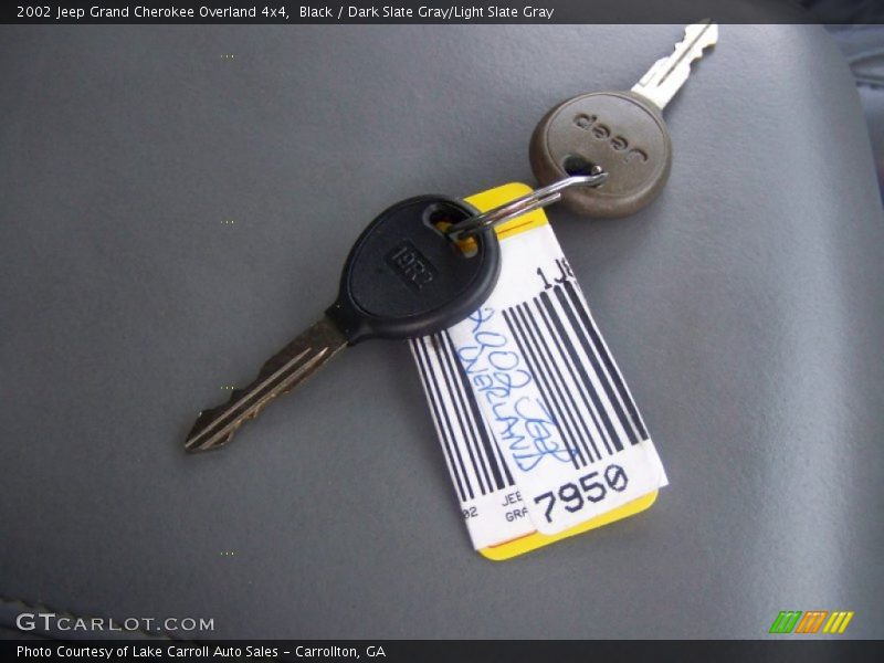 Keys of 2002 Grand Cherokee Overland 4x4