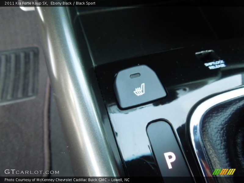 Ebony Black / Black Sport 2011 Kia Forte Koup SX