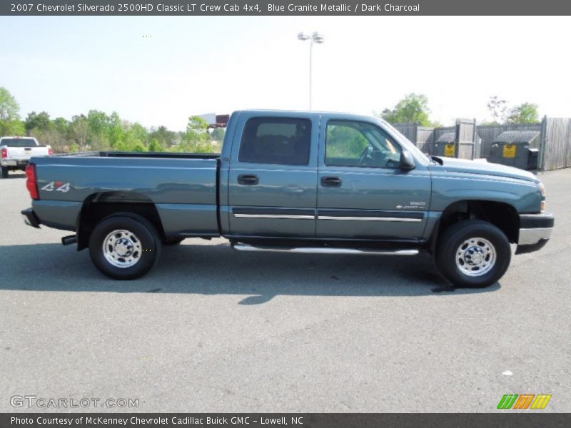 Blue Granite Metallic / Dark Charcoal 2007 Chevrolet Silverado 2500HD Classic LT Crew Cab 4x4