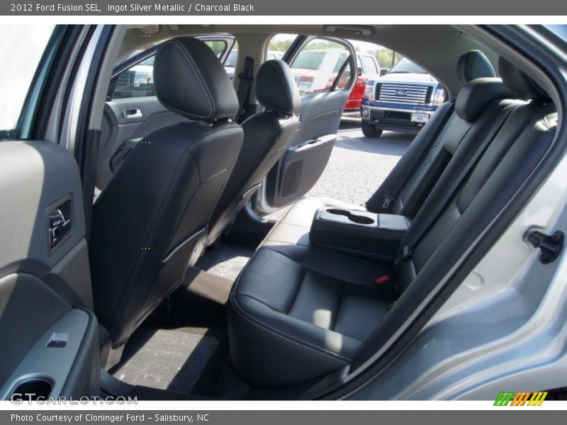 Ingot Silver Metallic / Charcoal Black 2012 Ford Fusion SEL