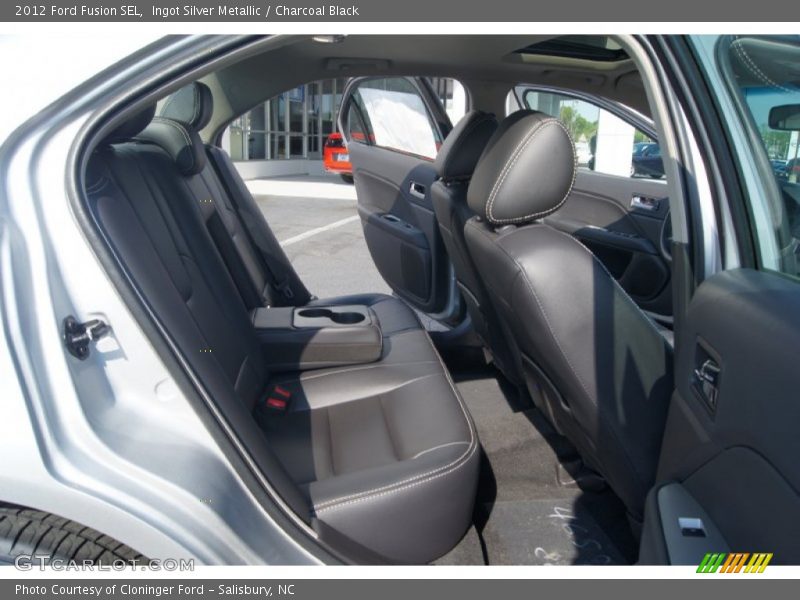 Ingot Silver Metallic / Charcoal Black 2012 Ford Fusion SEL