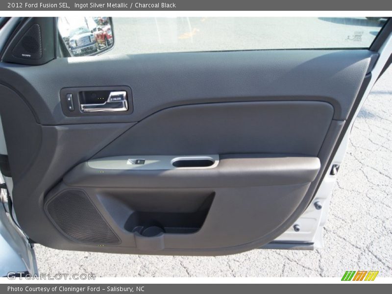 Ingot Silver Metallic / Charcoal Black 2012 Ford Fusion SEL