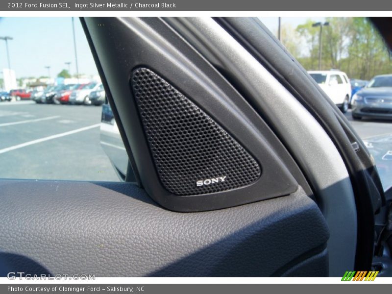 Ingot Silver Metallic / Charcoal Black 2012 Ford Fusion SEL