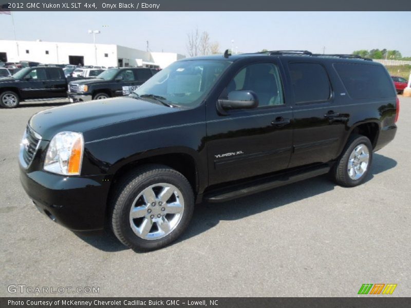 Onyx Black / Ebony 2012 GMC Yukon XL SLT 4x4