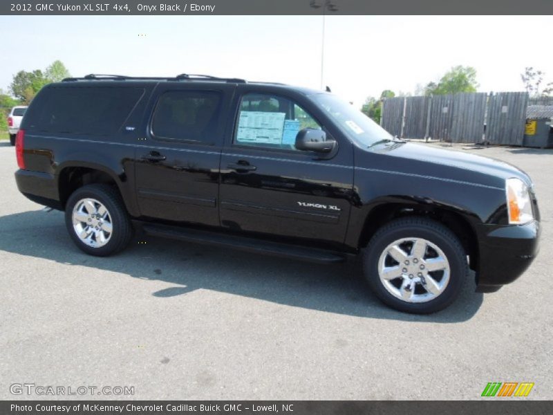 Onyx Black / Ebony 2012 GMC Yukon XL SLT 4x4