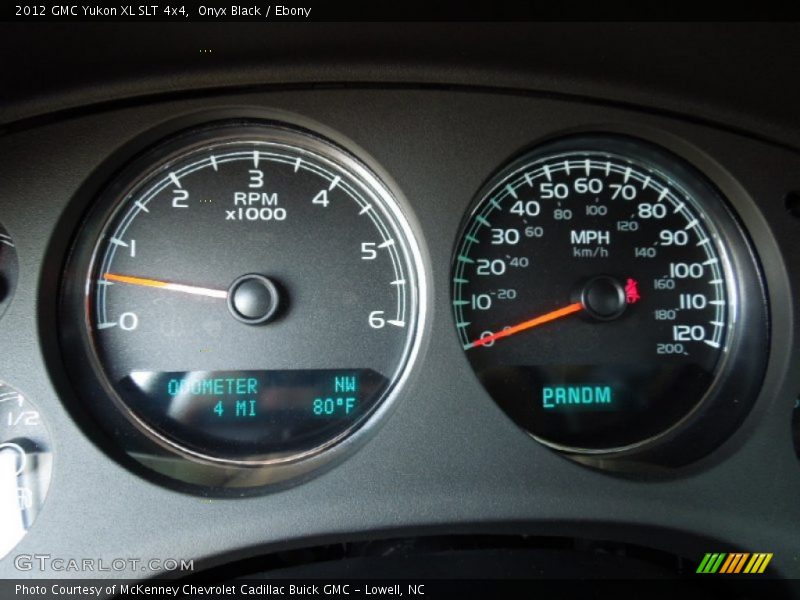 Onyx Black / Ebony 2012 GMC Yukon XL SLT 4x4