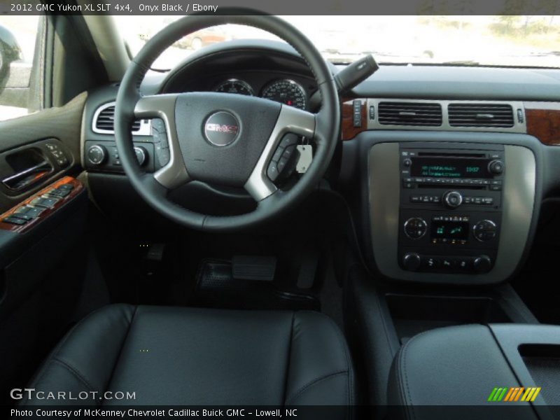 Onyx Black / Ebony 2012 GMC Yukon XL SLT 4x4