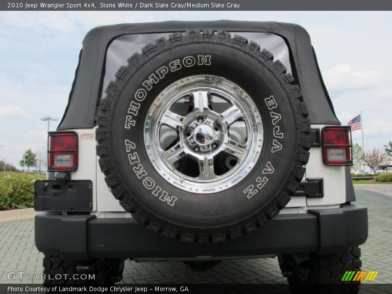 Stone White / Dark Slate Gray/Medium Slate Gray 2010 Jeep Wrangler Sport 4x4