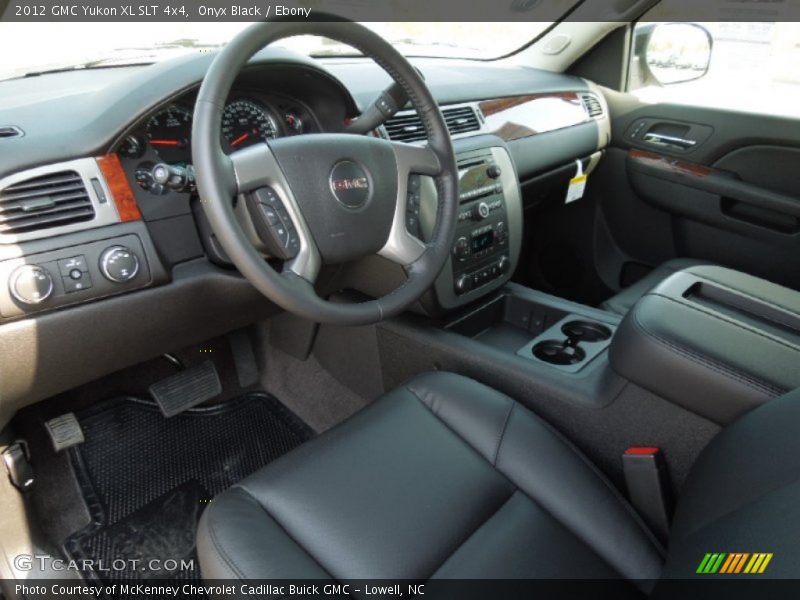 Onyx Black / Ebony 2012 GMC Yukon XL SLT 4x4
