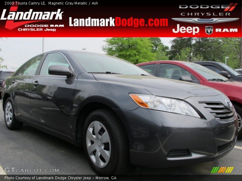 Magnetic Gray Metallic / Ash 2009 Toyota Camry LE