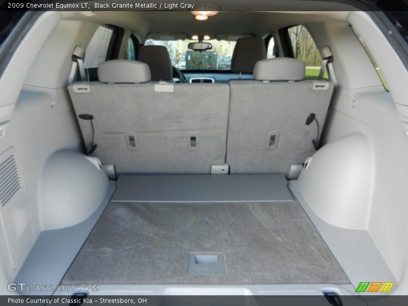 Black Granite Metallic / Light Gray 2009 Chevrolet Equinox LT