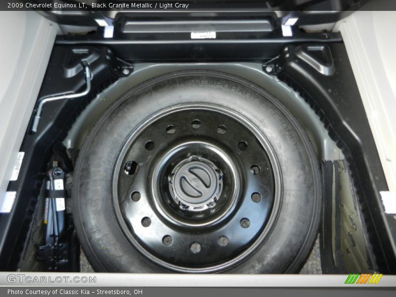 Black Granite Metallic / Light Gray 2009 Chevrolet Equinox LT