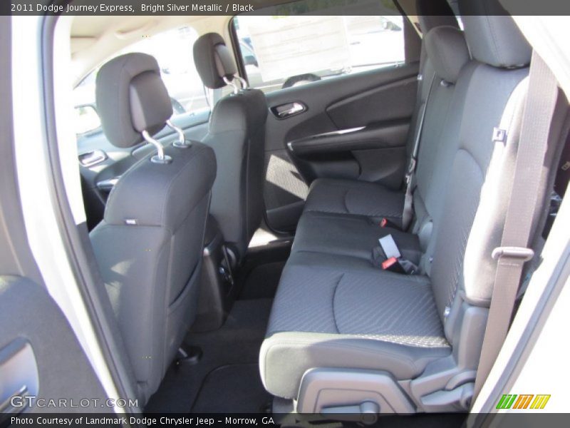 Bright Silver Metallic / Black 2011 Dodge Journey Express