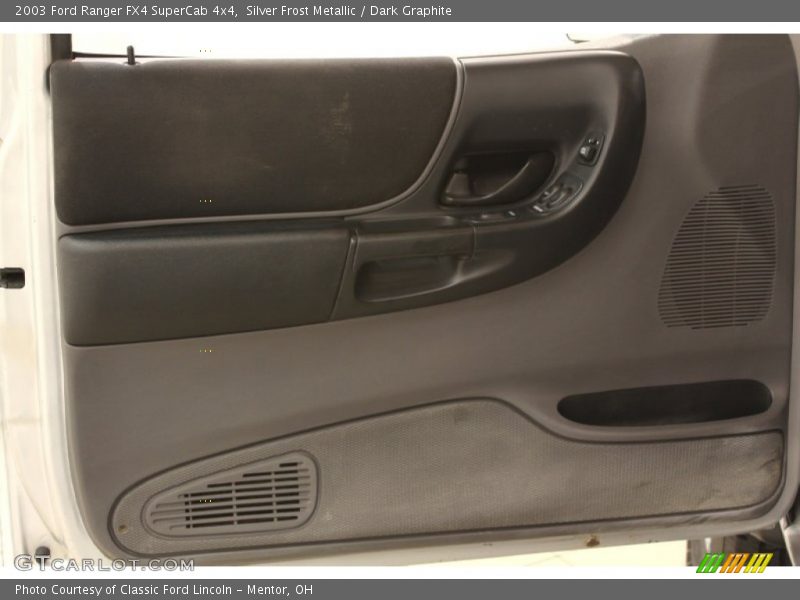 Silver Frost Metallic / Dark Graphite 2003 Ford Ranger FX4 SuperCab 4x4