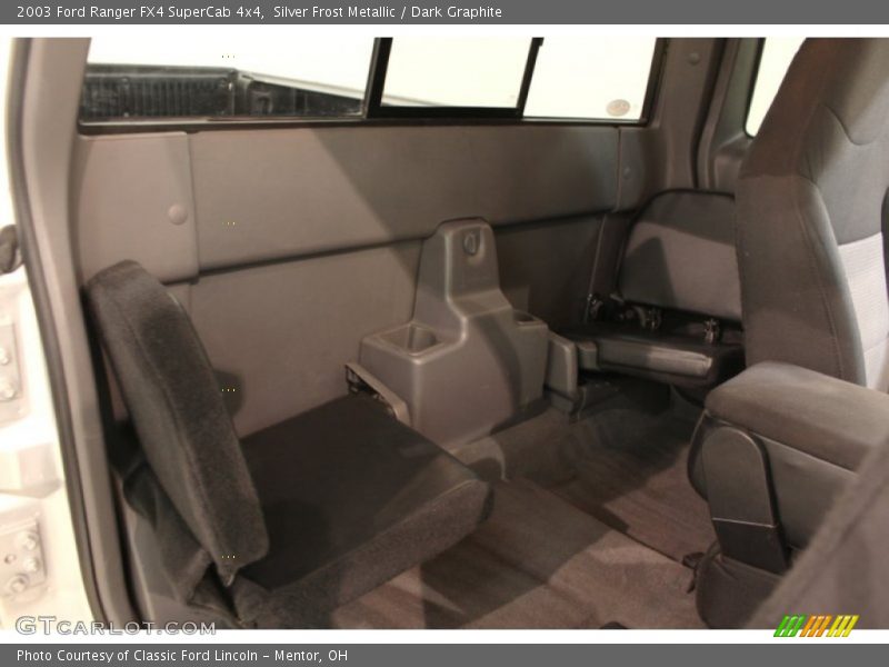 Silver Frost Metallic / Dark Graphite 2003 Ford Ranger FX4 SuperCab 4x4
