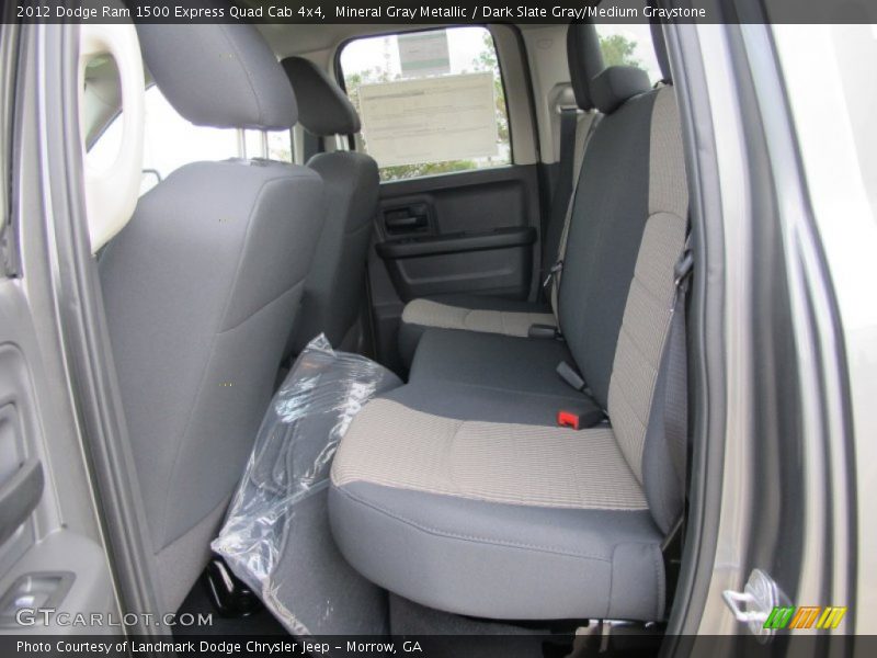 Mineral Gray Metallic / Dark Slate Gray/Medium Graystone 2012 Dodge Ram 1500 Express Quad Cab 4x4