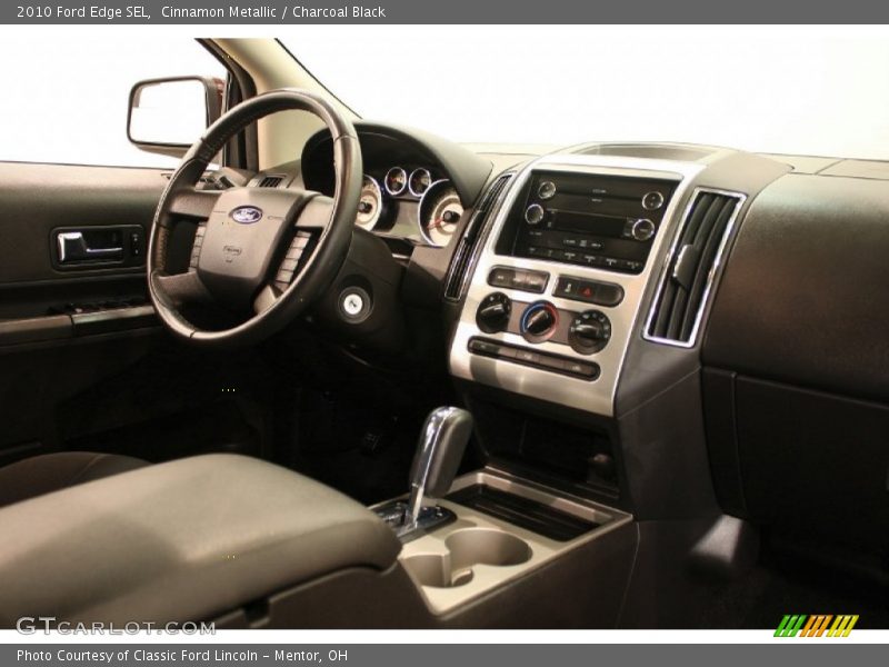 Cinnamon Metallic / Charcoal Black 2010 Ford Edge SEL