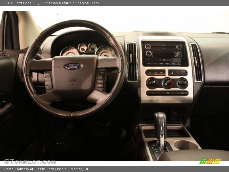 Cinnamon Metallic / Charcoal Black 2010 Ford Edge SEL
