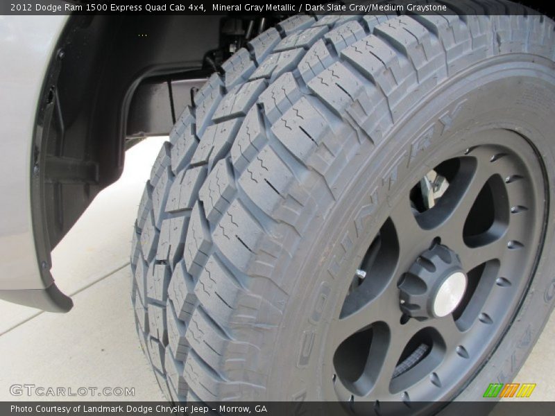 Mineral Gray Metallic / Dark Slate Gray/Medium Graystone 2012 Dodge Ram 1500 Express Quad Cab 4x4