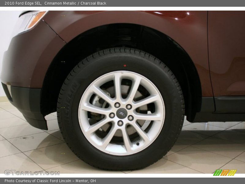 Cinnamon Metallic / Charcoal Black 2010 Ford Edge SEL