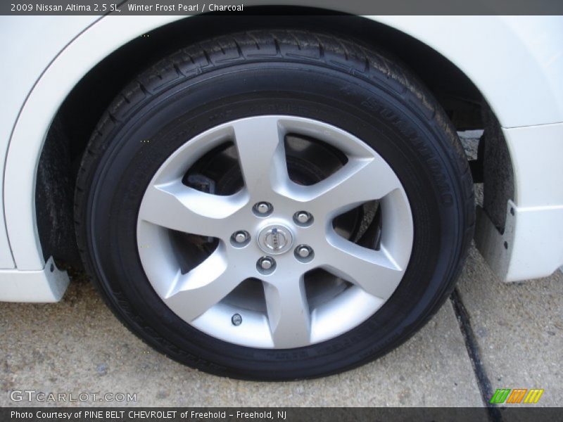 Winter Frost Pearl / Charcoal 2009 Nissan Altima 2.5 SL