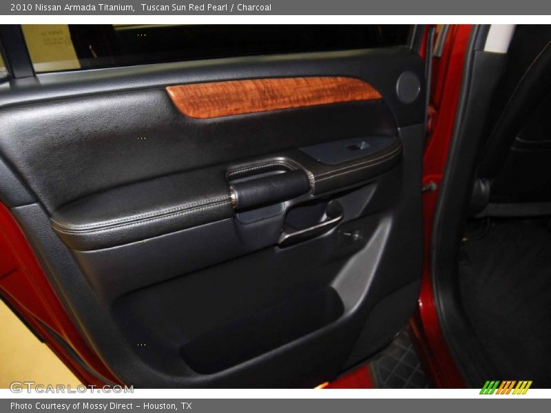 Tuscan Sun Red Pearl / Charcoal 2010 Nissan Armada Titanium