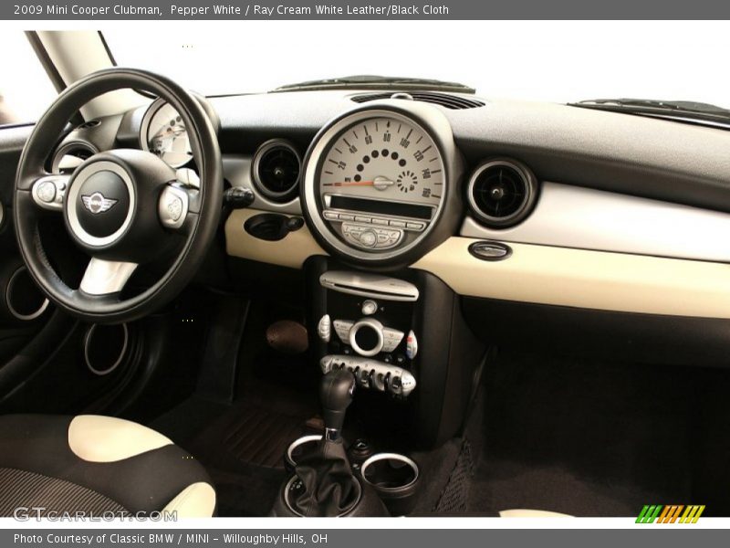 Dashboard of 2009 Cooper Clubman