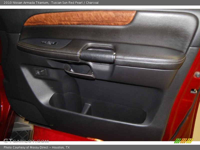 Tuscan Sun Red Pearl / Charcoal 2010 Nissan Armada Titanium