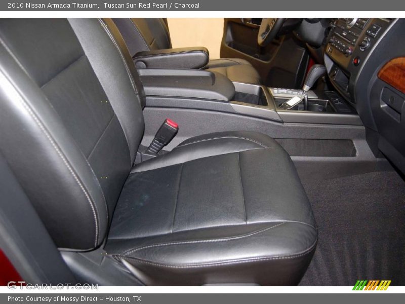 Tuscan Sun Red Pearl / Charcoal 2010 Nissan Armada Titanium