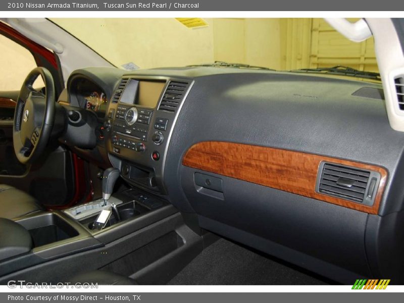 Tuscan Sun Red Pearl / Charcoal 2010 Nissan Armada Titanium