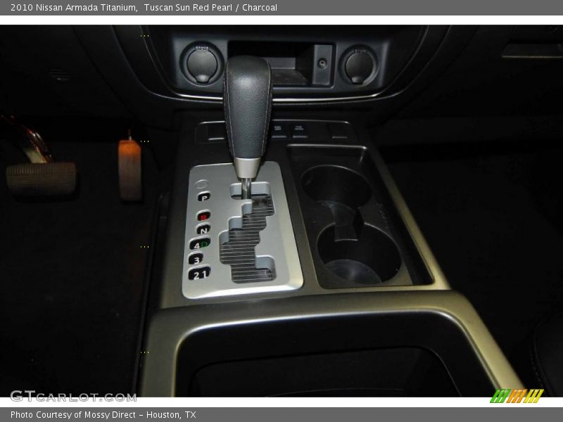 Tuscan Sun Red Pearl / Charcoal 2010 Nissan Armada Titanium