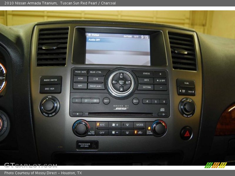 Tuscan Sun Red Pearl / Charcoal 2010 Nissan Armada Titanium