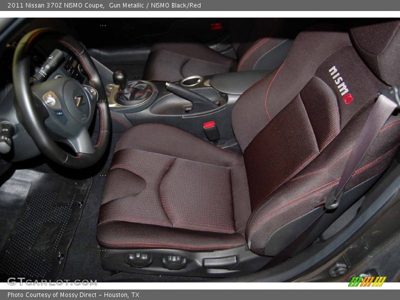  2011 370Z NISMO Coupe NISMO Black/Red Interior
