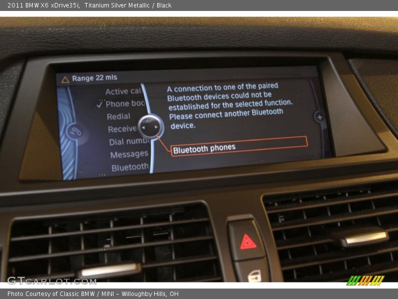 Titanium Silver Metallic / Black 2011 BMW X6 xDrive35i