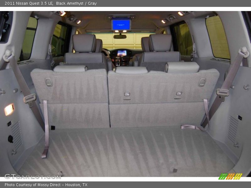 Black Amethyst / Gray 2011 Nissan Quest 3.5 LE