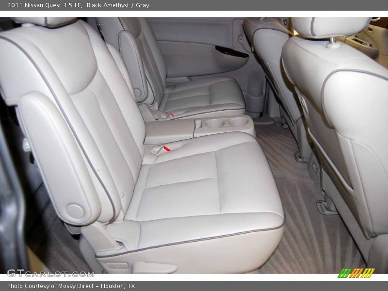 Black Amethyst / Gray 2011 Nissan Quest 3.5 LE