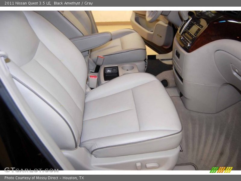 Black Amethyst / Gray 2011 Nissan Quest 3.5 LE