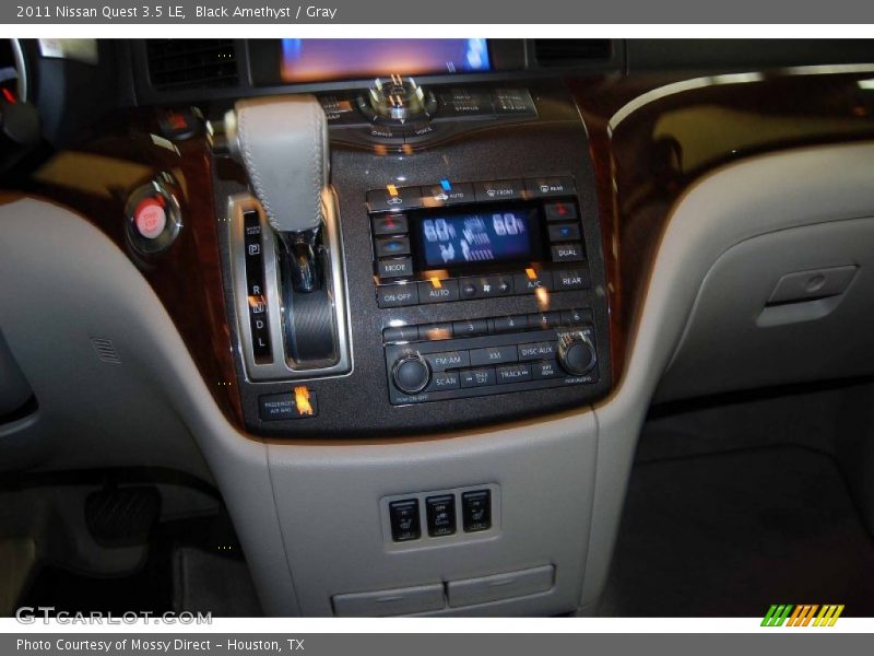 Black Amethyst / Gray 2011 Nissan Quest 3.5 LE