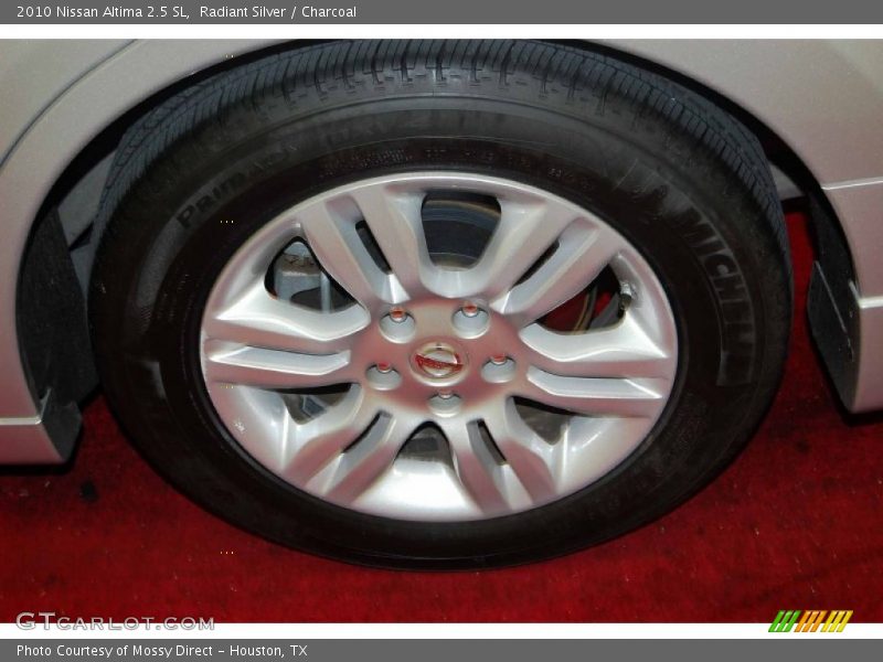 Radiant Silver / Charcoal 2010 Nissan Altima 2.5 SL