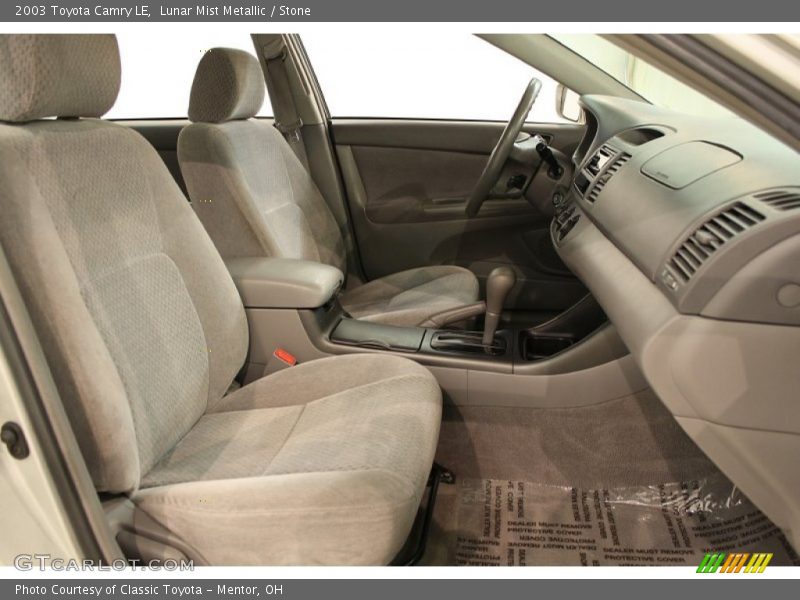 Lunar Mist Metallic / Stone 2003 Toyota Camry LE