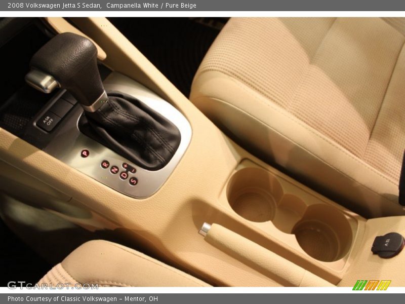 Campanella White / Pure Beige 2008 Volkswagen Jetta S Sedan
